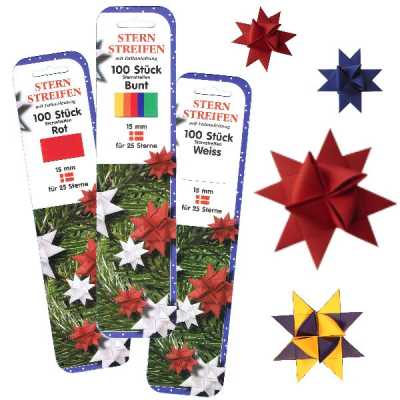 Fr&ouml;belsterne basteln, Weihnachten im Nordic-Store